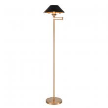  S0019-9605 - Arcadia 63'' High 1-Light Floor Lamp - Aged Brass