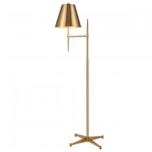  S0019-9607 - Otus 65'' High 1-Light Floor Lamp - Aged Brass