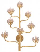  5000-0058 - Agave Americana Gold Wall Sconce