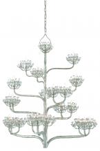  9000-0373 - Agave Americana Silver Chandelier